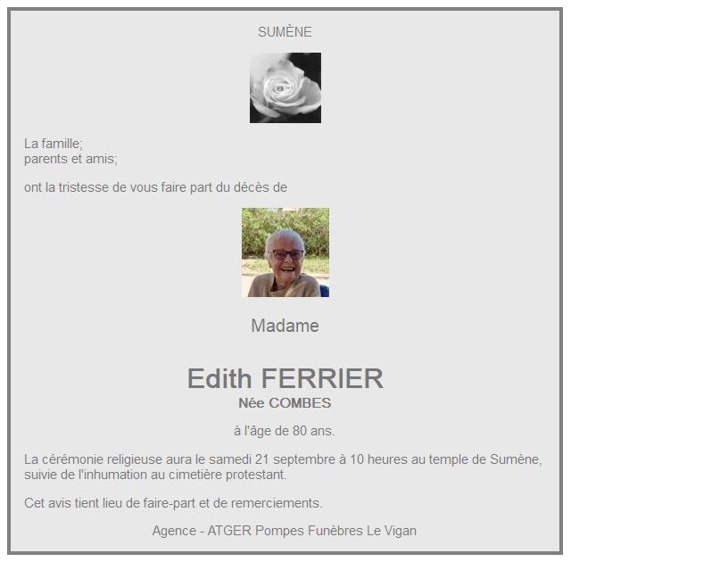Image Annonce nécrologique