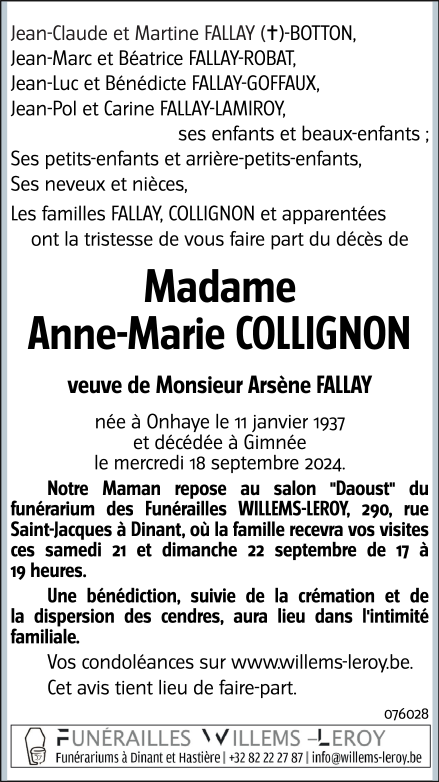 Image Annonce nécrologique