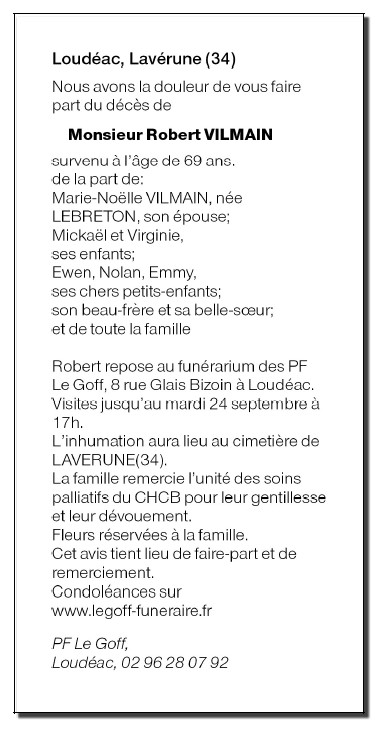 Image Annonce nécrologique