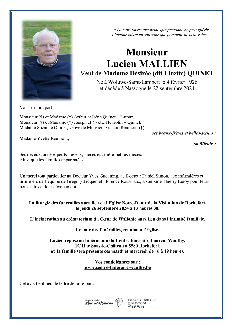Image Annonce nécrologique