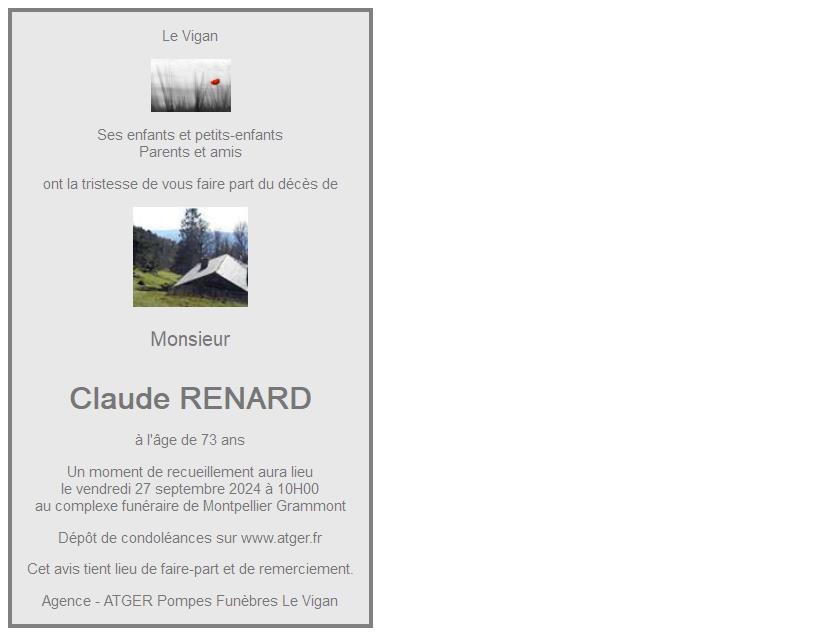 Image Annonce nécrologique
