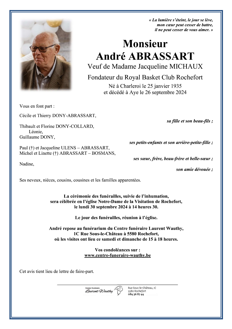 Image Annonce nécrologique