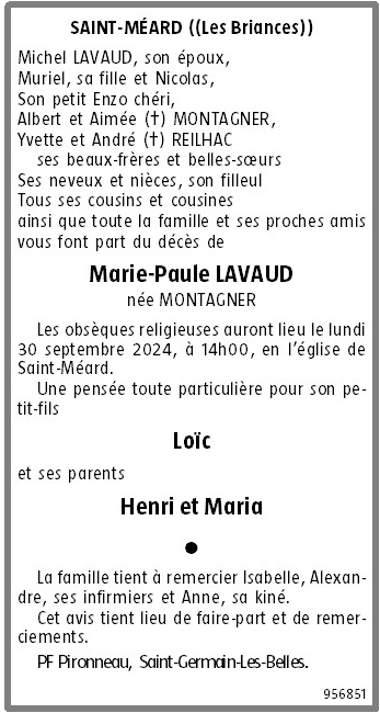 Image Annonce nécrologique