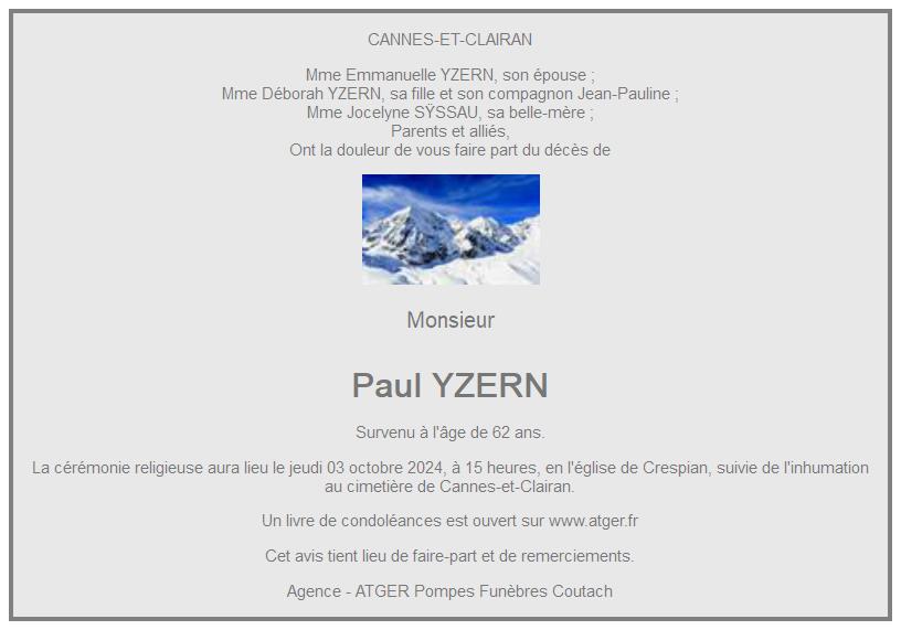 Image Annonce nécrologique