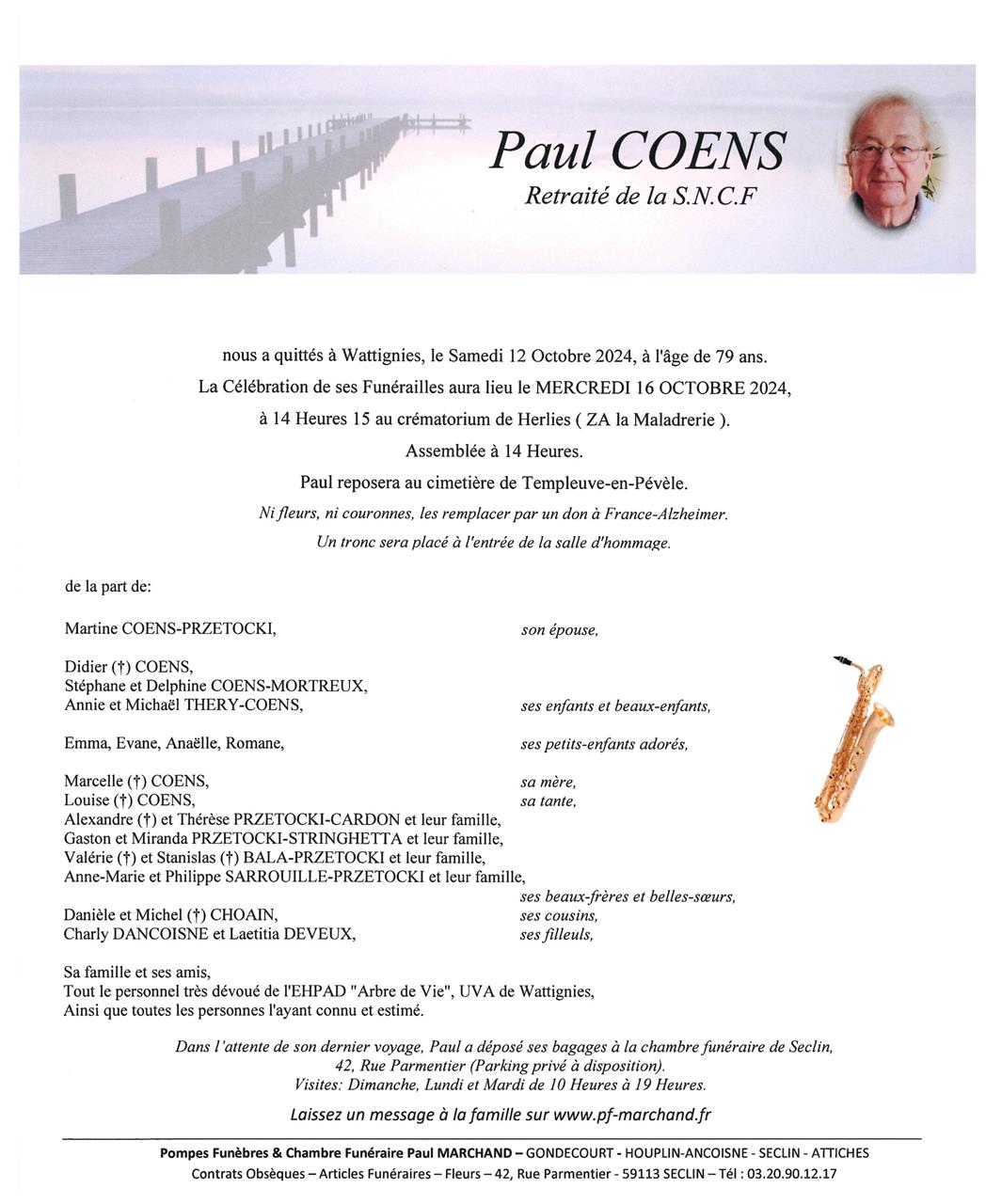 Image Pour voir le faire-part de Paul CLIQUEZ ICI 