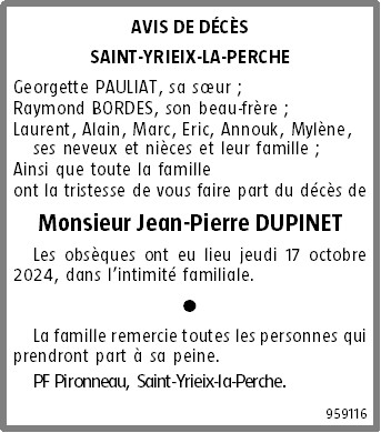 Image Annonce nécrologique