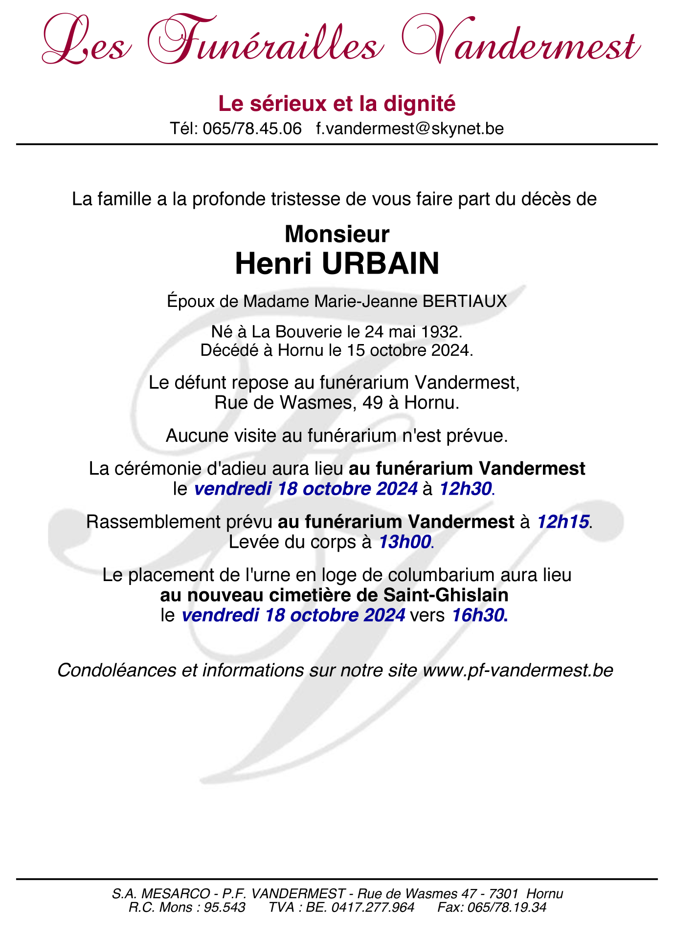 Image Annonce nécrologique