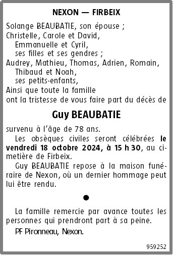 Image Annonce nécrologique