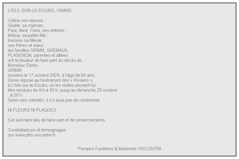 Image Annonce nécrologique