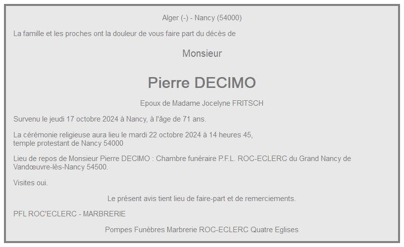 Image Annonce nécrologique