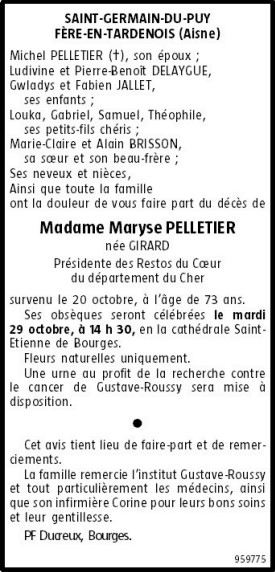 Image Annonce nécrologique