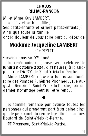 Image Annonce nécrologique