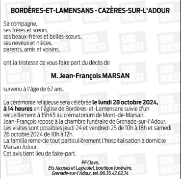 Image Annonce nécrologique
