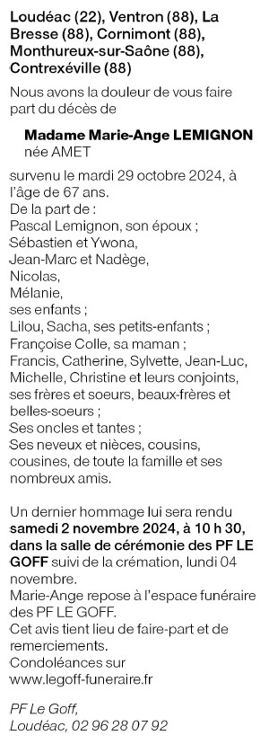 Image Annonce nécrologique