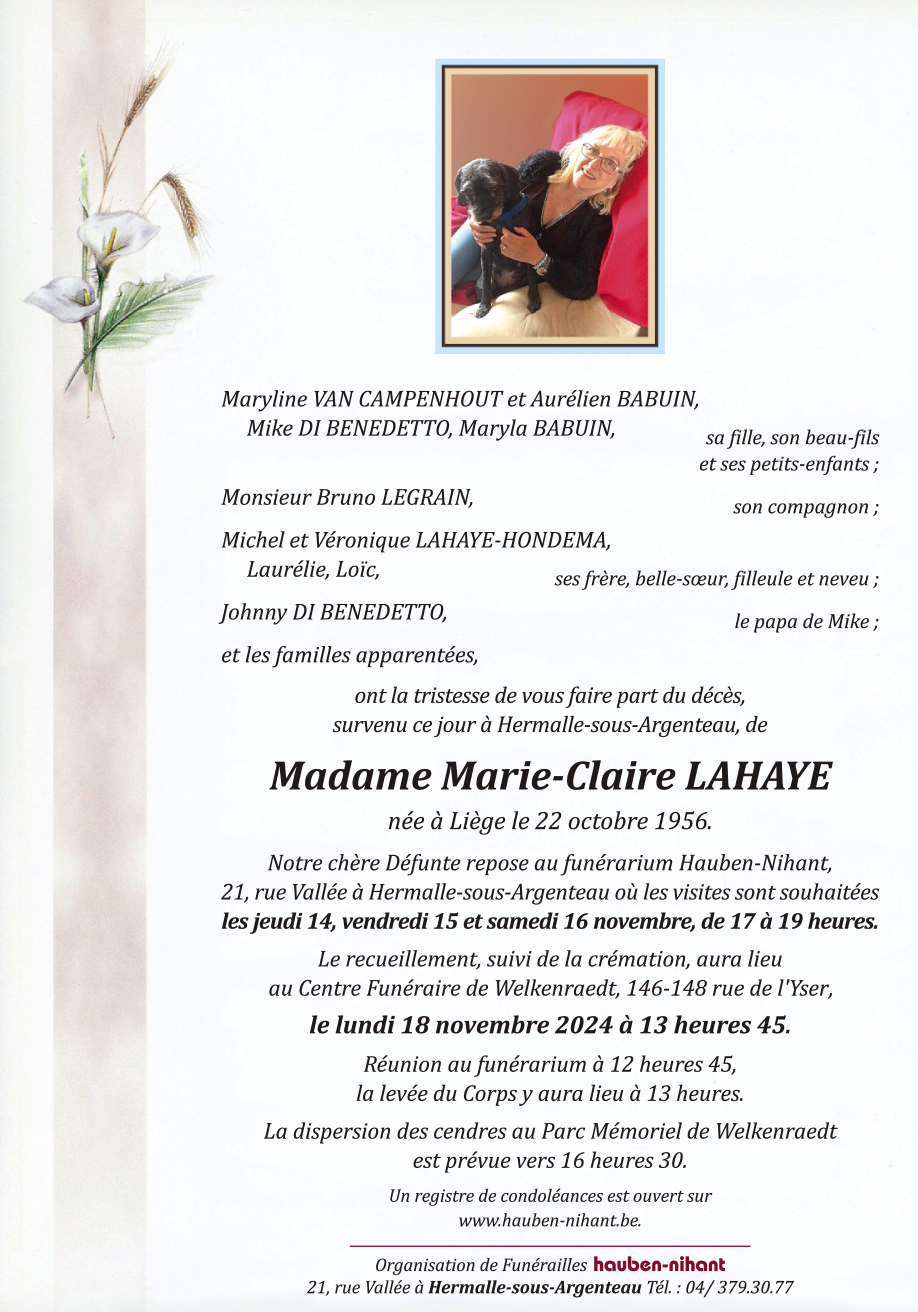 Image Annonce nécrologique