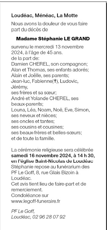 Image Annonce nécrologique