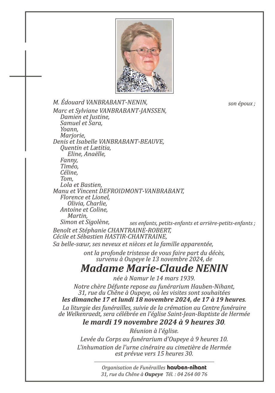 Image Annonce nécrologique