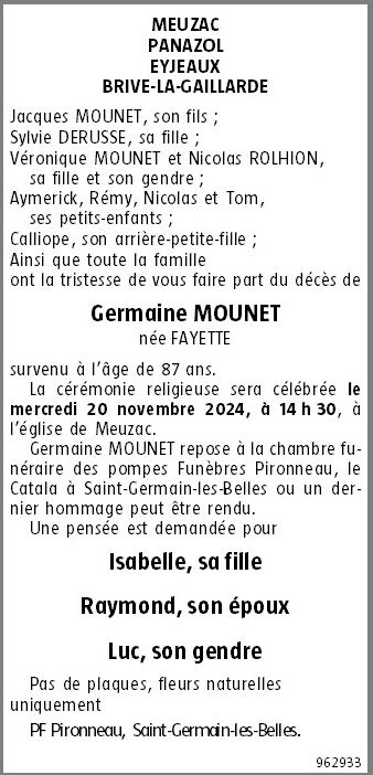 Image Annonce nécrologique