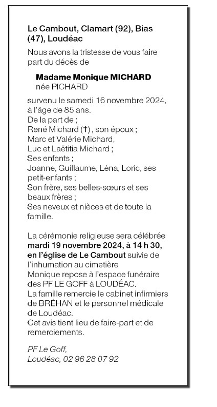 Image Annonce nécrologique