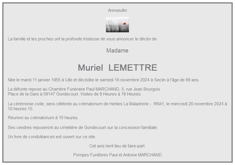 Image Pour voir la faire-part de Muriel cliquez-ici