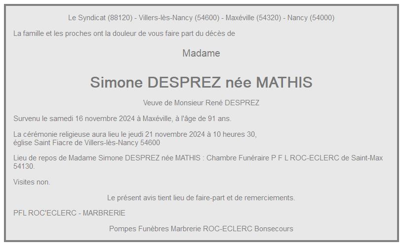Image Annonce nécrologique