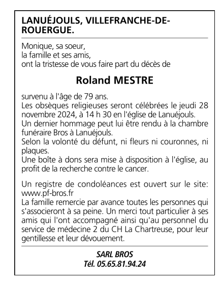 Image Annonce nécrologique