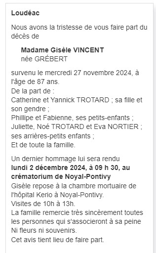 Image Annonce nécrologique