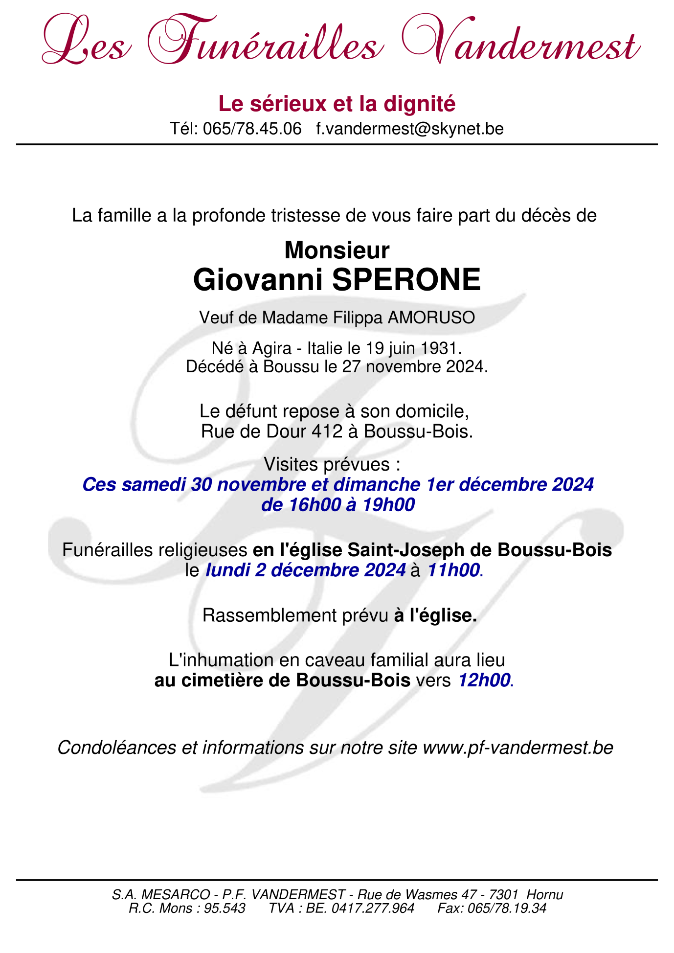 Image Annonce nécrologique