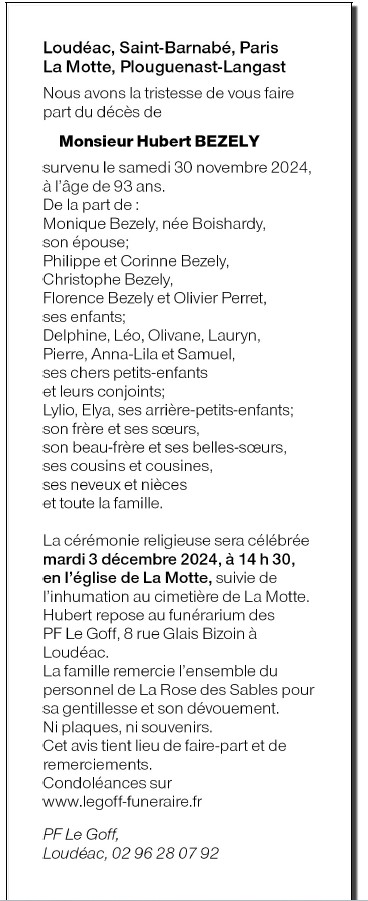 Image Annonce nécrologique
