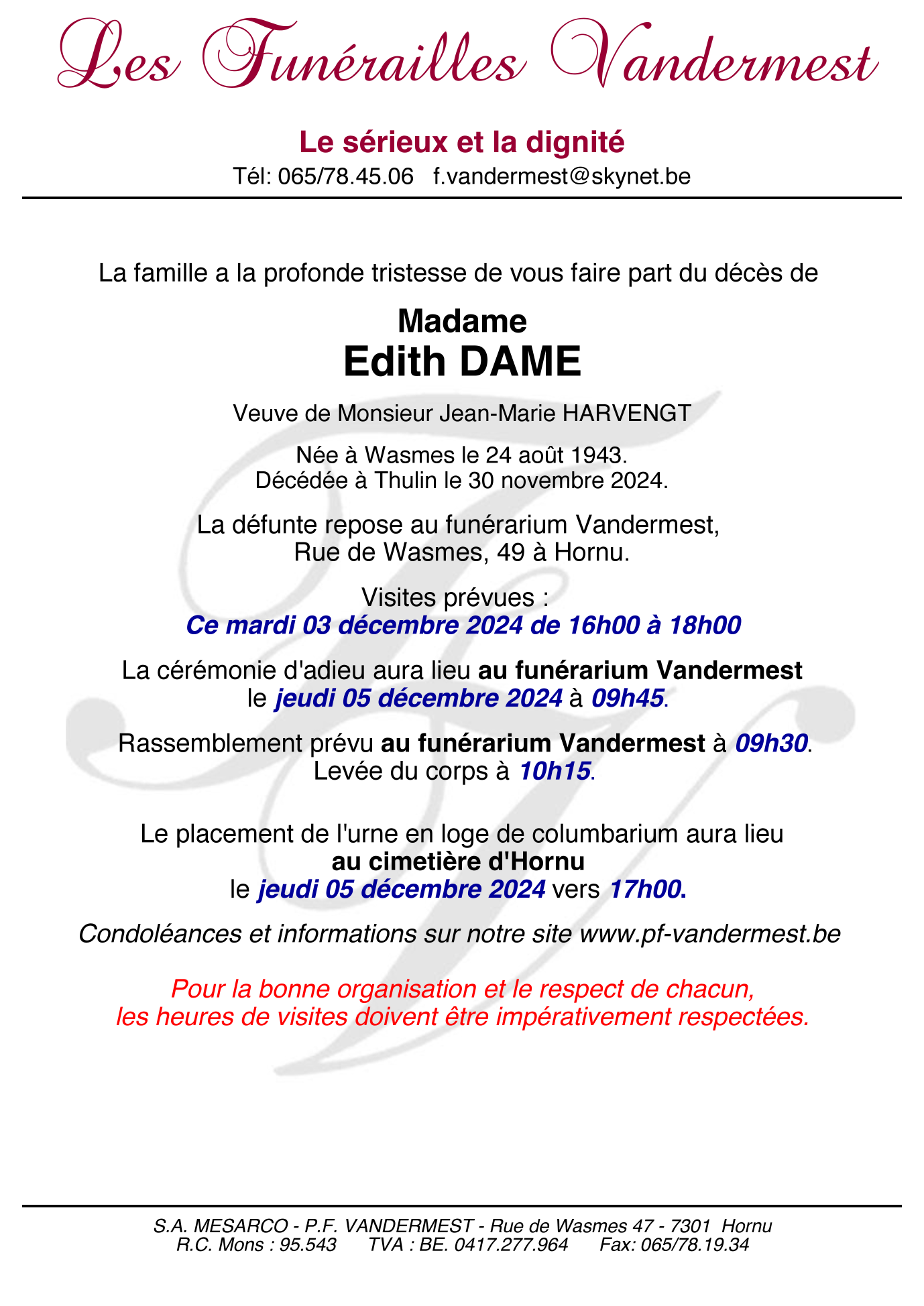 Image Annonce nécrologique
