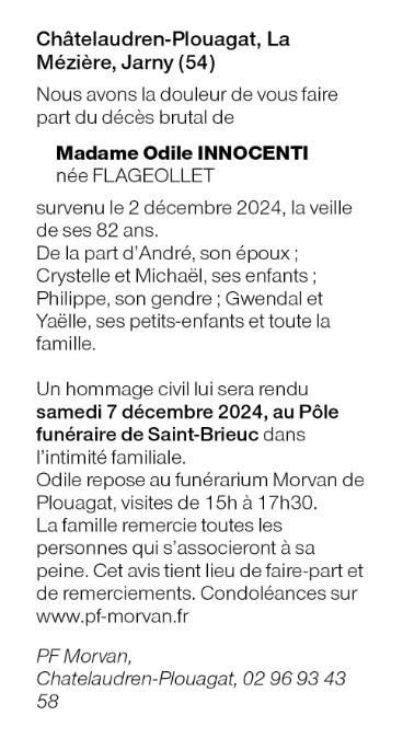 Image Annonce nécrologique