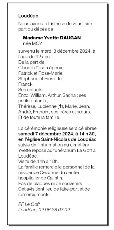Image Annonce nécrologique