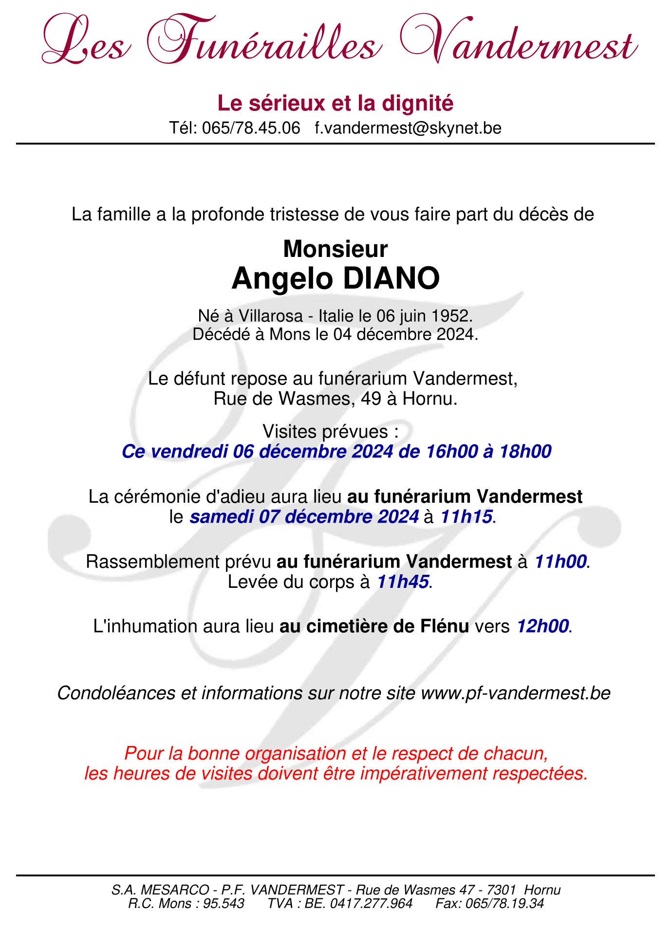 Image Annonce nécrologique