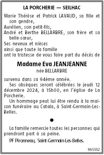 Image Annonce nécrologique