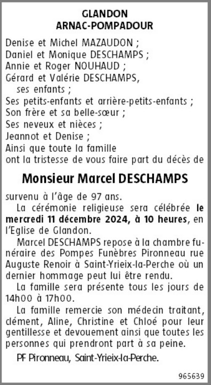 Image Annonce nécrologique