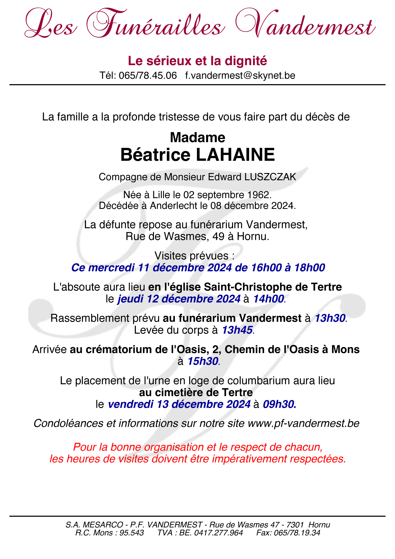 Image Annonce nécrologique