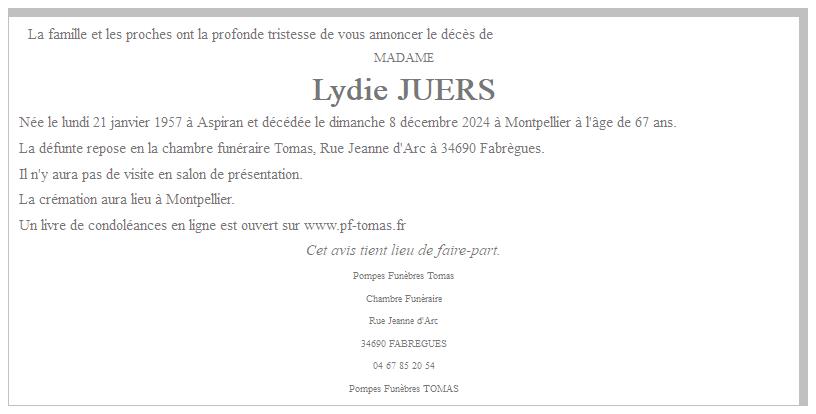 Image Annonce nécrologique