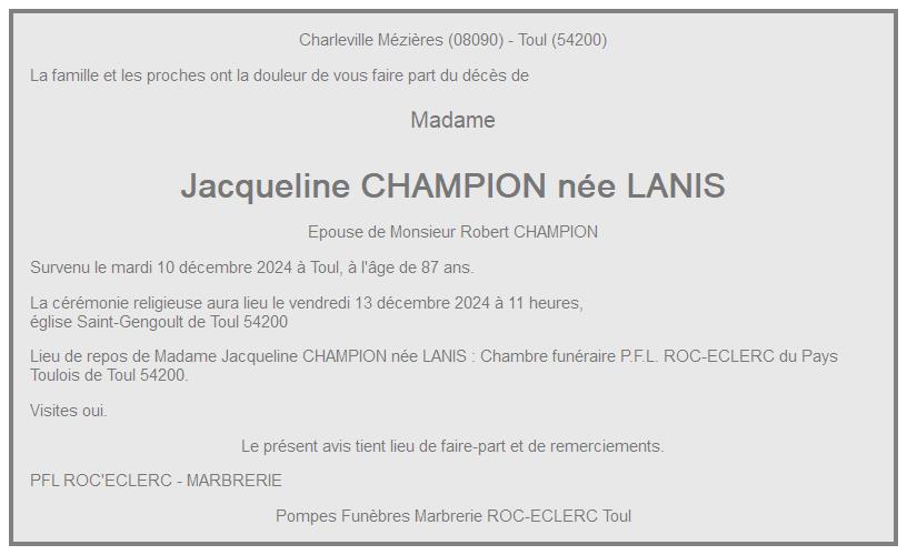 Image Annonce nécrologique