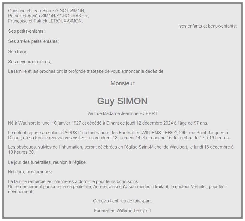 Image Annonce nécrologique