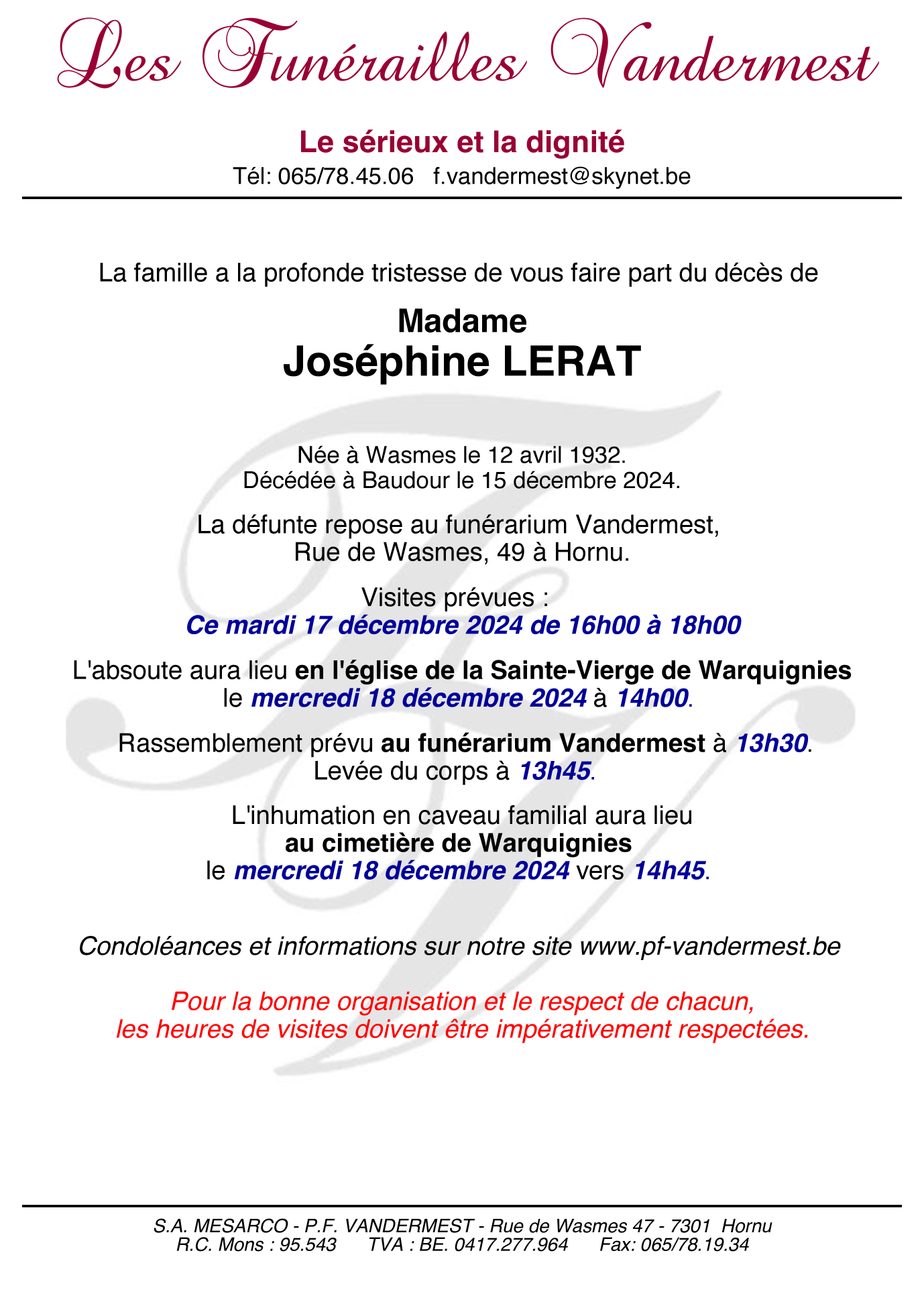Image Annonce nécrologique