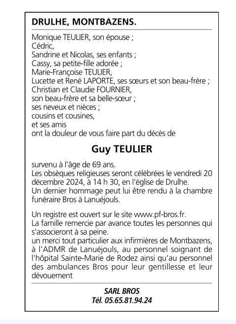 Image Annonce nécrologique