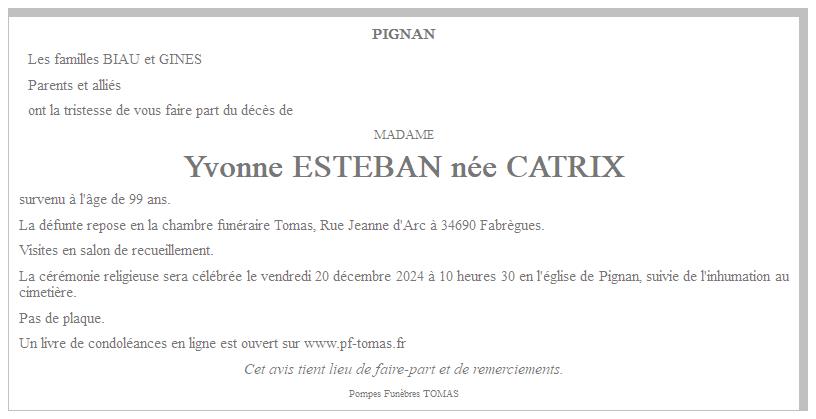 Image Annonce nécrologique