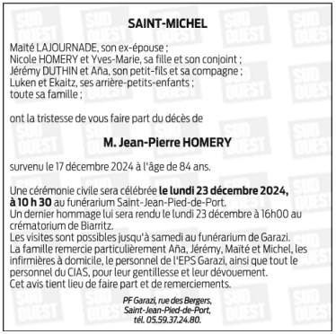Image Annonce nécrologique