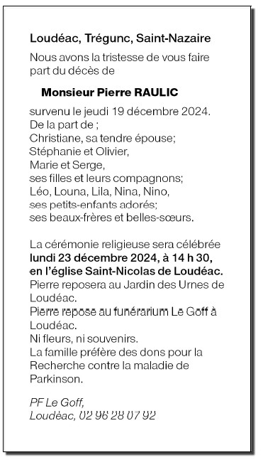Image Annonce nécrologique