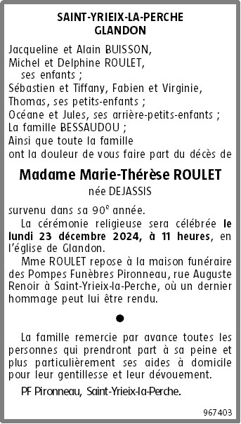 Image Annonce nécrologique