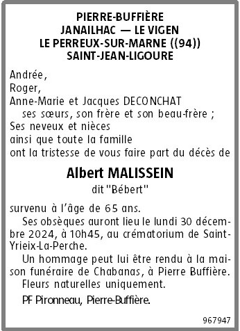 Image Annonce nécrologique