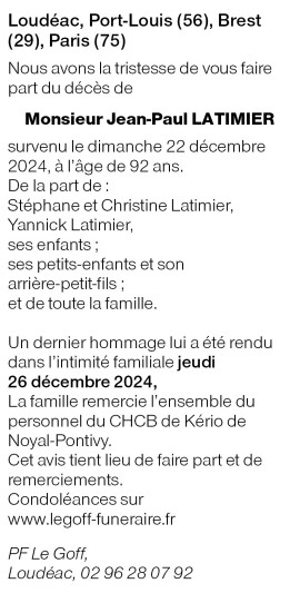 Image Annonce nécrologique