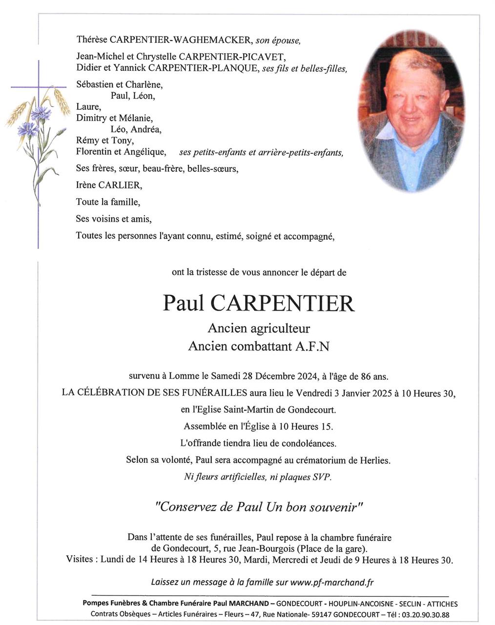 Image Pour voir la faire-part de Paul cliquez ici