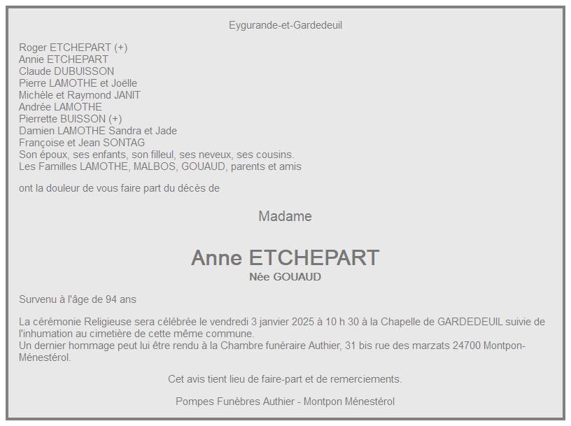 Image Annonce nécrologique