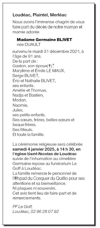 Image Annonce nécrologique